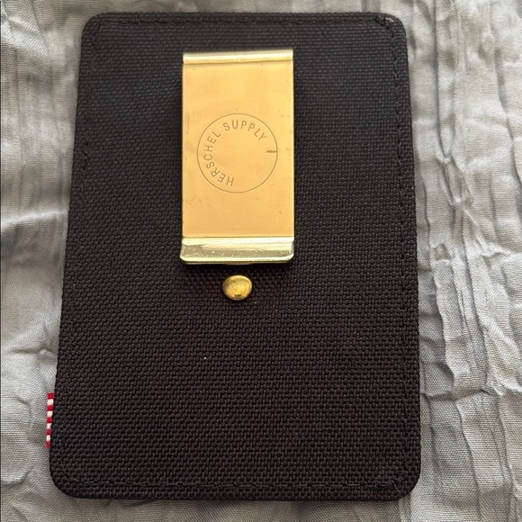 Herschel Supply Company Two-Tone Card Holder with Money Clip - Picture 3 of 4